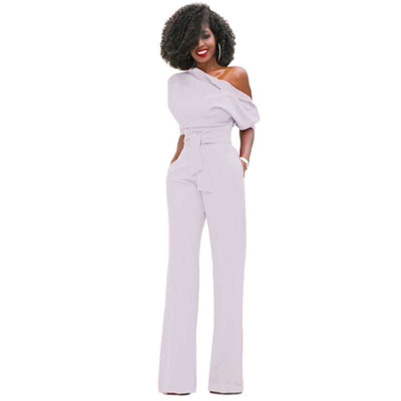 Women’s Bodycon Jumpsuit – Slim-Fit Sleeveless